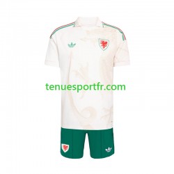 Kit Enfant Maillot Extérieur Pays de Galles World Cup 2026 à Manches Courtes