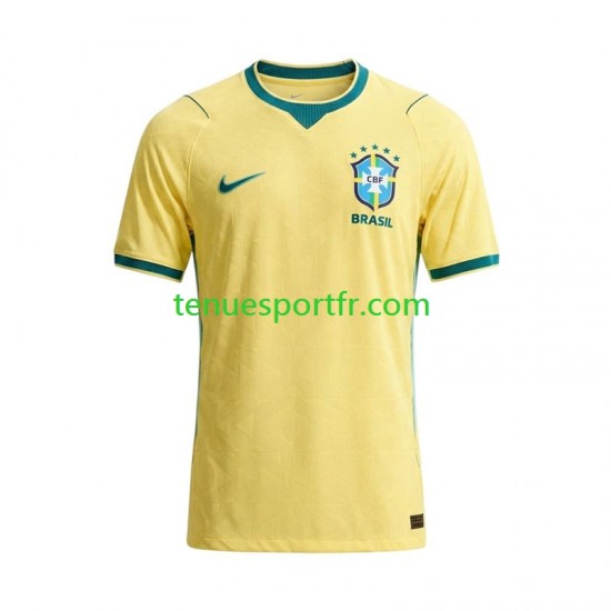 Homme Maillot Domicile Brésil World Cup 2026 à Manches Courtes