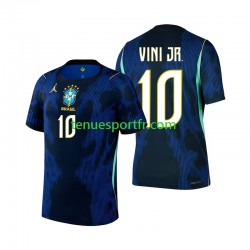 Homme Maillot Extérieur Brésil Vinicius Junior 10 World Cup 2026 à Manches Courtes