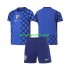 Kit Enfant Maillot Extérieur Croatie World Cup 2026 à Manches Courtes