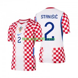 Homme Maillot Domicile Croatie Josip Stanisic 2 World Cup 2026 à Manches Courtes