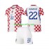 Kit Enfant Maillot Domicile Croatie Luka Vuskovic 22 World Cup 2026 à Manches Courtes