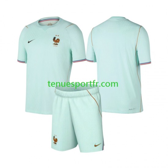 Kit Enfant Maillot Extérieur France World Cup 2026 à Manches Courtes