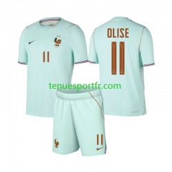 Kit Enfant Maillot Extérieur France Michael Olise 11 World Cup 2026 à Manches Courtes