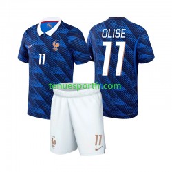 Kit Enfant Maillot Domicile France Michael Olise 11 World Cup 2026 à Manches Courtes