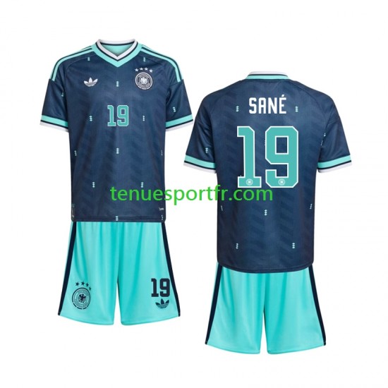 Kit Enfant Maillot Extérieur Allemagne Leroy Sane 19 World Cup 2026 à Manches Courtes