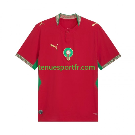 Homme Maillot Domicile Maroc World Cup 2026 à Manches Courtes