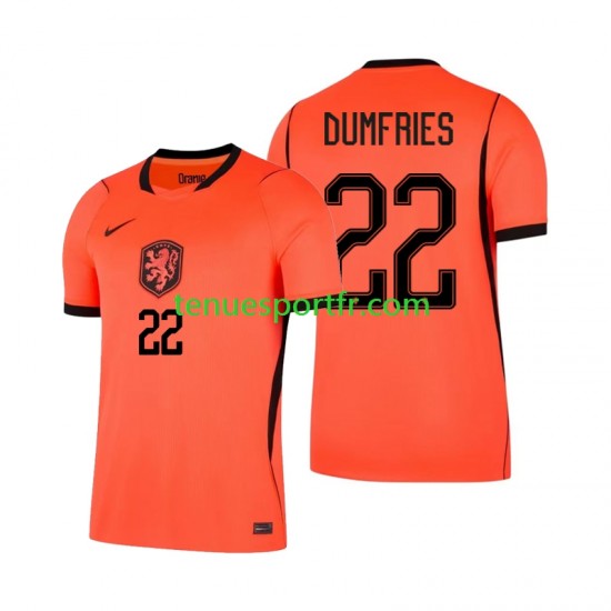 Homme Maillot Domicile Pays-Bas Denzel Dumfries 22 World Cup 2026 à Manches Courtes