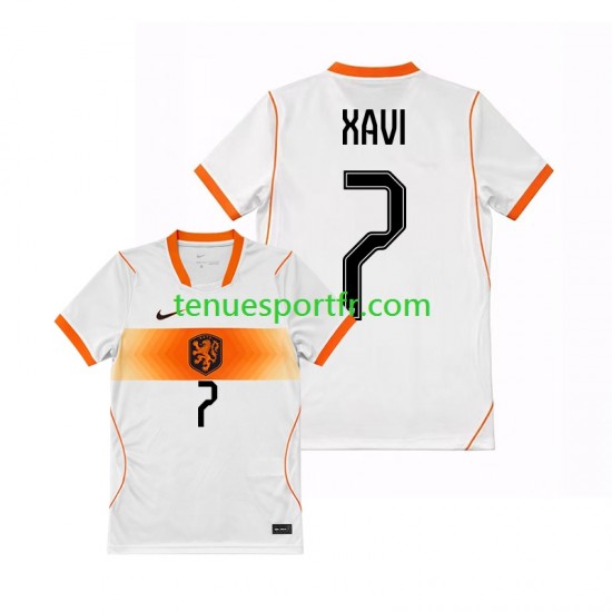 Homme Maillot Extérieur Pays-Bas Xavi Simons 7 World Cup 2026 à Manches Courtes
