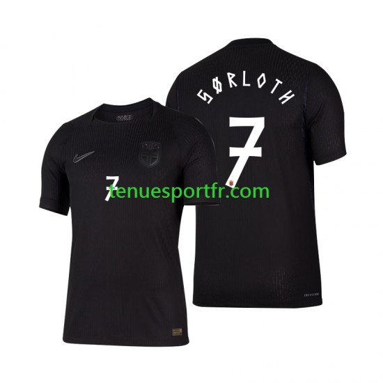 Homme Maillot Extérieur Norvège Alexander Sorloth 7 World Cup 2026 à Manches Courtes