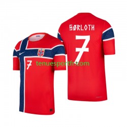 Homme Maillot Domicile Norvège Alexander Sorloth 7 World Cup 2026 à Manches Courtes