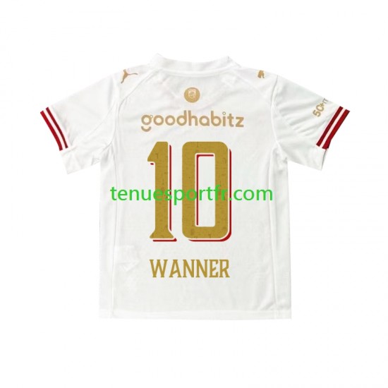 Homme Maillot Quatrième PSV Eindhoven Paul Wanner 10 Efteling 2025-2026 à Manches Courtes