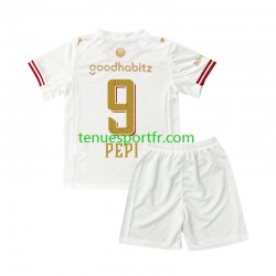 Kit Enfant Maillot Quatrième PSV Eindhoven Ricardo Pepi 9 Efteling 2025-2026 à Manches Courtes