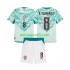 Kit Enfant Maillot Extérieur Portugal Bruno Fernandes 8 2026 2027 à Manches Courtes