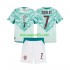 Kit Enfant Maillot Extérieur Portugal Cristiano Ronaldo 7 2026 2027 à Manches Courtes