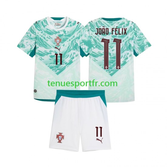Kit Enfant Maillot Extérieur Portugal Joao Felix 11 2026 2027 à Manches Courtes
