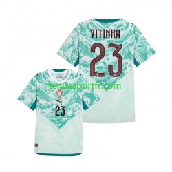 Homme Maillot Extérieur Portugal Vitinha 23 World Cup 2026 à Manches Courtes