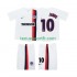 Kit Enfant Maillot Retro Extérieur AC Milan RONALDINHO 10 2002 2003 à Manches Courtes