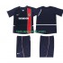 Kit Enfant Maillot Retro Domicile AC Milan 2002 2003 à Manches Courtes
