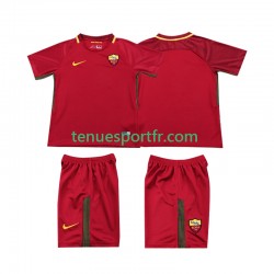 Kit Enfant Maillot Retro Domicile AS Rome 2017-2018 à Manches Courtes