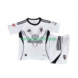 Kit Enfant Maillot Domicile Albacete 2025-2026 à Manches Courtes