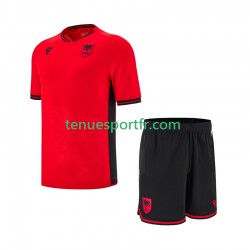 Kit Enfant Maillot Domicile Albanie 2025-2026 à Manches Courtes