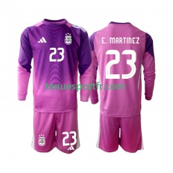 Kit Enfant Maillot Domicile Argentine Gardien Emiliano Martinez 23 2025 à Manches Longues