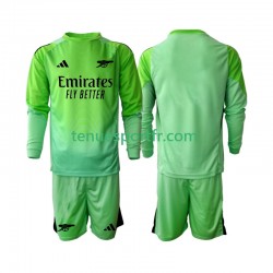 Kit Enfant Maillot Extérieur Arsenal Gardien 2025-2026 à Manches Longues