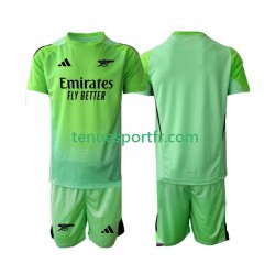 Kit Enfant Maillot Extérieur Arsenal Gardien 2025-2026 à Manches Courtes