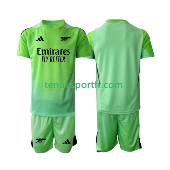 Kit Enfant Maillot Extérieur Arsenal Gardien 2025-2026 à Manches Courtes