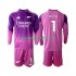 Kit Enfant Maillot Troisième Arsenal Gardien Raya 1 2025-2026 à Manches Longues