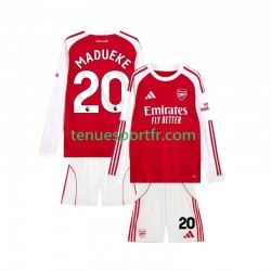 Kit Enfant Maillot Domicile Arsenal Noni Madueke 20 2025-2026 à Manches Longues