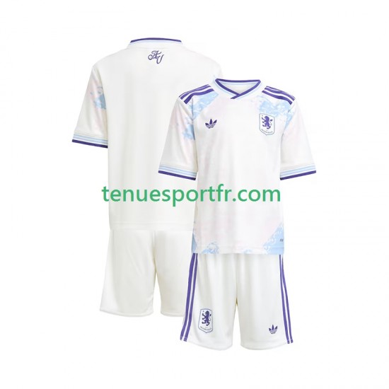 Kit Enfant Maillot Troisième Aston Villa 2025-2026 à Manches Courtes