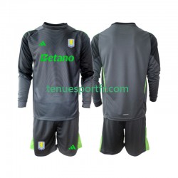 Kit Enfant Maillot Domicile Aston Villa Gardien 2025-2026 à Manches Longues