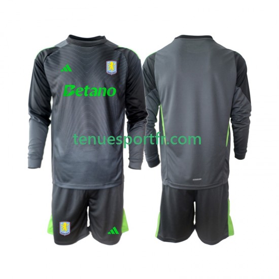 Kit Enfant Maillot Domicile Aston Villa Gardien 2025-2026 à Manches Longues
