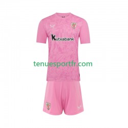 Kit Enfant Maillot Extérieur Athletic Bilbao Gardien 2025-2026 à Manches Courtes
