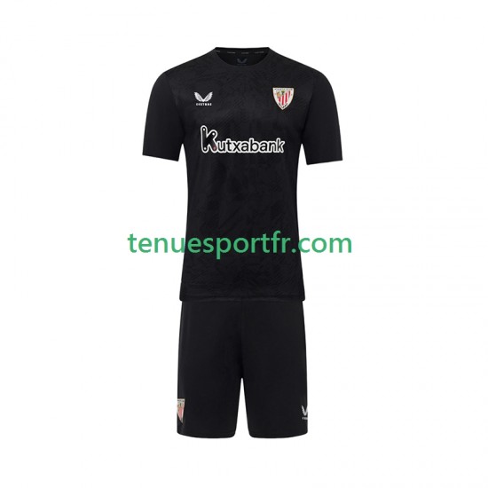 Kit Enfant Maillot Domicile Athletic Bilbao Gardien 2025-2026 à Manches Courtes