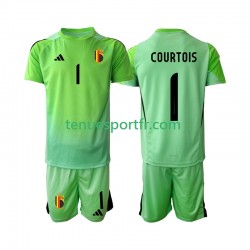 Kit Enfant Maillot Domicile Belgique Gardien Thibaut Courtoi 1 2025 à Manches Courtes