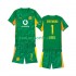 Kit Enfant Maillot Domicile Borussia Dortmund Gardien Gregor Kobel 1 2025-2026 à Manches Courtes