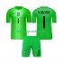 Kit Enfant Maillot Domicile Brésil Gardien Alisson Becker 1 2026 à Manches Courtes