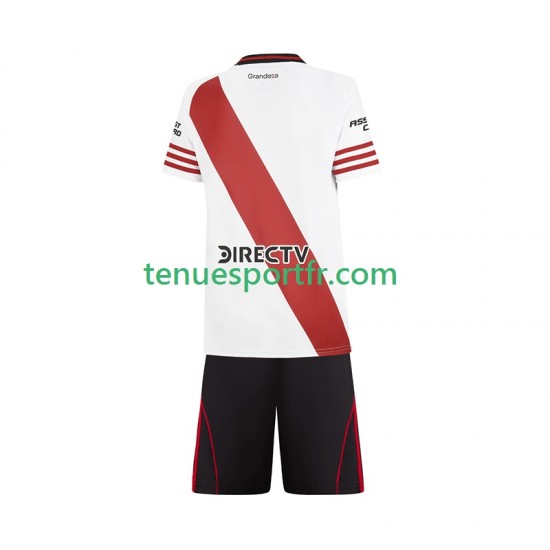 Kit Enfant Maillot Domicile CA River Plate 2025-2026 à Manches Courtes