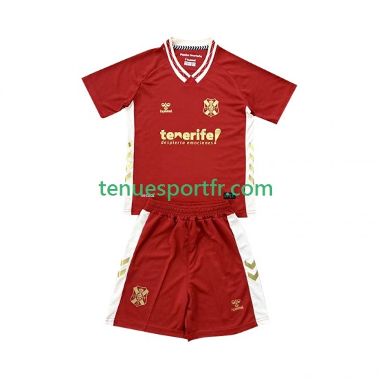 Kit Enfant Maillot Extérieur CD Tenerife 2025-2026 à Manches Courtes