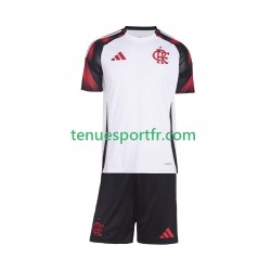 Kit Enfant Maillot Extérieur CR Flamengo 2025-2026 à Manches Courtes