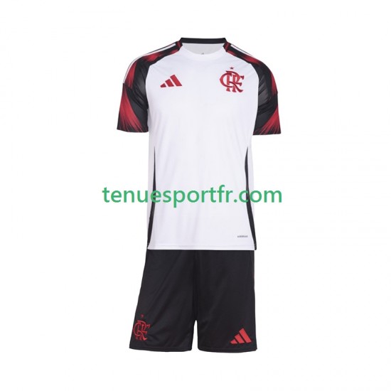 Kit Enfant Maillot Extérieur CR Flamengo 2025-2026 à Manches Courtes