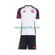 Kit Enfant Maillot Extérieur CR Flamengo 2025-2026 à Manches Courtes