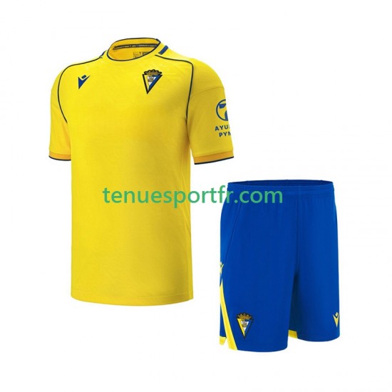 Kit Enfant Maillot Domicile Cádiz CF 2025-2026 à Manches Courtes