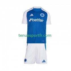 Kit Enfant Maillot Domicile Cruzeiro 2025-2026 à Manches Courtes