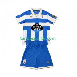 Kit Enfant Maillot Domicile Deportivo La Coruna 2025-2026 à Manches Courtes