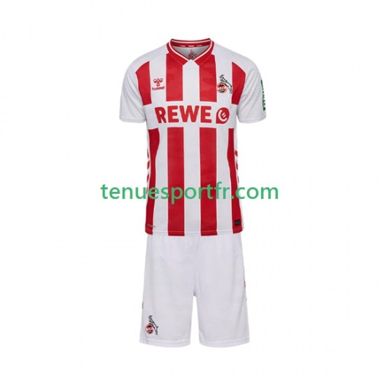 Kit Enfant Maillot Domicile FC Cologne 2025-2026 à Manches Courtes