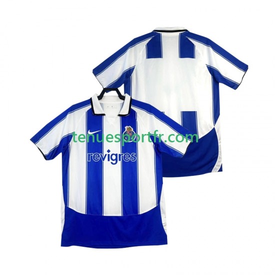 Homme Maillot Retro Domicile FC Porto 2003 2004 à Manches Courtes